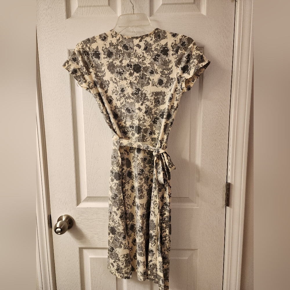 Pact Black and White Floral Midi Dress - Picture 2 of 2